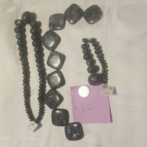 Blue Labradorite. 7"  14", 18" lengths.Graduated mm.  Jewelry making #5